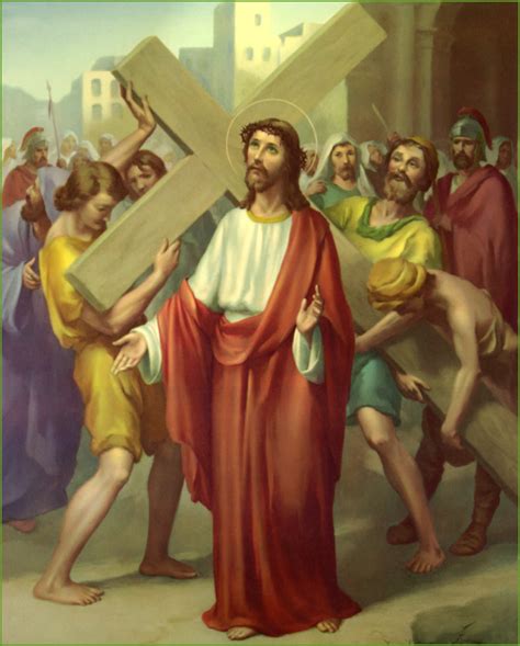 first station of the cross images